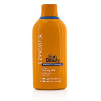 LANCASTER SUN BEAUTY TANNING MILK SPF10  400ML/13.5OZ