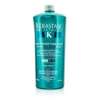 KERASTASE RESISTANCE SOIN PREMIER THERAPISTE FIBER QUALITY RENEWAL CARE (FOR VERY DAMAGED, OVER-PORCESSED FINE HAIR)  1000ML/34OZ