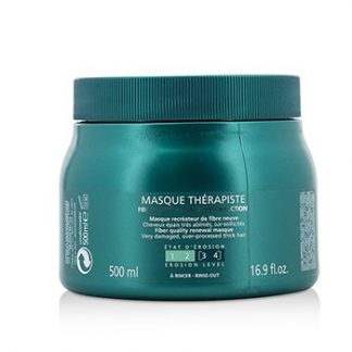 KERASTASE RESISTANCE MASQUE THERAPISTE FIBER QUALITY RENEWAL MASQUE (FOR VERY DAMAGED, OVER-PROCESSED THICK HAIR)  500ML/16.9OZ