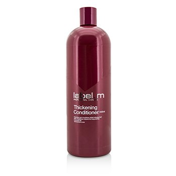 LABEL.M THICKENING CONDITIONER (HYDRATES AND NOURISHES WHILST INFUSING HAIR WITH WEIGHTLESS VOLUME FOR LONG-LASTING BODY AND LIFT)  1000ML/33.8OZ