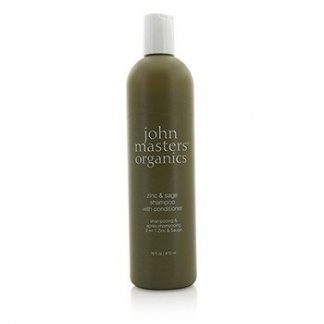 JOHN MASTERS ORGANICS ZINC &AMP; SAGE SHAMPOO WITH CONDITIONER  473ML/16OZ