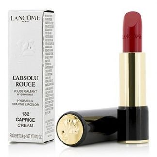 LANCOME L' ABSOLU ROUGE HYDRATING SHAPING LIPCOLOR - # 132 CAPRICE (CREAM)  3.4G/0.12OZ