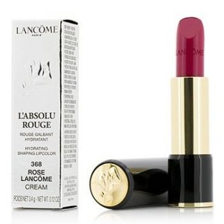 LANCOME L' ABSOLU ROUGE HYDRATING SHAPING LIPCOLOR - # 368 ROSE LANCOME (CREAM)  3.4G/0.12OZ