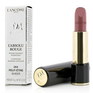 LANCOME L' ABSOLU ROUGE HYDRATING SHAPING LIPCOLOR - # 264 PEUT-ETRE (SHEER)  3.4G/0.12OZ