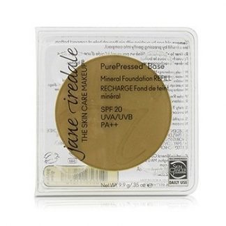 JANE IREDALE PUREPRESSED BASE MINERAL FOUNDATION REFILL SPF 20 - GOLDEN GLOW  9.9G/0.35OZ