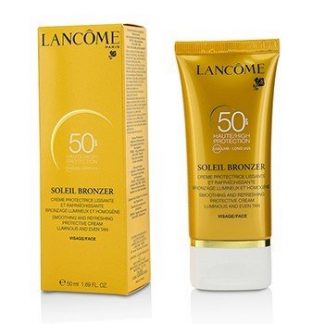 LANCOME SOLEIL BRONZER SMOOTHING &AMP; REFRESHING PROTECTIVE CREAM SPF50  50ML/1.69OZ