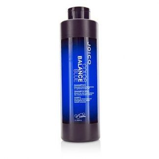 JOICO COLOR BALANCE BLUE SHAMPOO (ELIMINATES BRASSY/ORANGE TONES ON LIGHTENED BROWN HAIR)  1000ML/33.8OZ