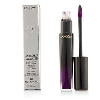 LANCOME L'ABSOLU LACQUER BUILDABLE SHINE &AMP; COLOR LONGWEAR LIP COLOR - # 490 NOT AFRAID  8ML/0.27OZ