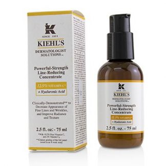 KIEHL'S DERMATOLOGIST SOLUTIONS POWERFUL-STRENGTH LINE-REDUCING CONCENTRATE (WITH 12.5% VITAMIN C + HYALURONIC ACID)  75ML/2.5OZ