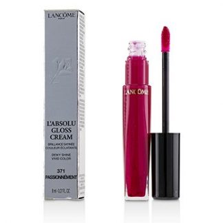 LANCOME L'ABSOLU GLOSS CREAM - # 371 PASSIONNEMENT  8ML/0.27OZ