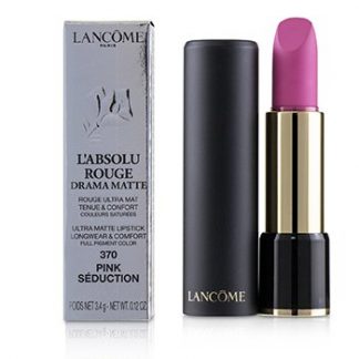 LANCOME L'ABSOLU ROUGE DRAMA MATTE LIPSTICK - # 370 PINK SEDUCTION  3.4G/0.12OZ