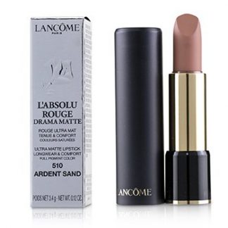 LANCOME L'ABSOLU ROUGE DRAMA MATTE LIPSTICK - # 510 ARDENT SAND  3.4G/0.12OZ