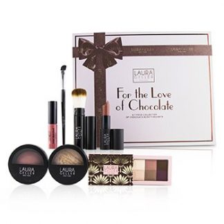 LAURA GELLER FOR THE LOVE OF CHOCOLATE A 7 PIECE COLLECTION OF CHOCOLATE BEAUTY DELIGHTS - # MEDIUM  7PCS