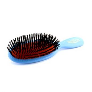 MASON PEARSON BOAR BRISTLE - POCKET CHILD PURE BRISTLE HAIR BRUSH CB4 - # BLUE (GENERALLY USED FOR AGES 3 TO 6 YEARS)  1PC