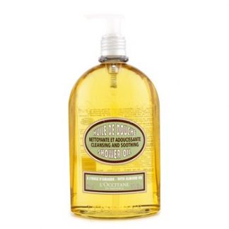 L'OCCITANE ALMOND CLEANSING &AMP; SOOTHING SHOWER OIL  500ML/16.7OZ