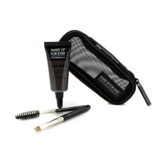 MAKE UP FOR EVER AQUA BROW KIT - #40 BROWN BLACK  7ML/0.23OZ