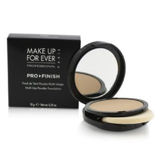 MAKE UP FOR EVER PRO FINISH MULTI USE POWDER FOUNDATION - # 130 PINK SAND  10G/0.35OZ