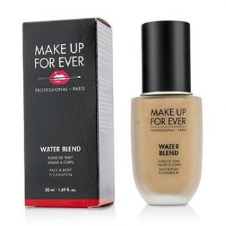 MAKE UP FOR EVER WATER BLEND FACE &AMP; BODY FOUNDATION - # R370 (MEDIUM BEIGE)  50ML/1.69OZ