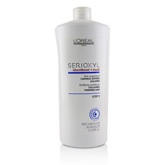 L'OREAL PROFESSIONNEL SERIOXYL GLUCOBOOST + INCELL BODIFYING CONDITIONER (COLOURED THINNING HAIR)  1000ML/33.8OZ