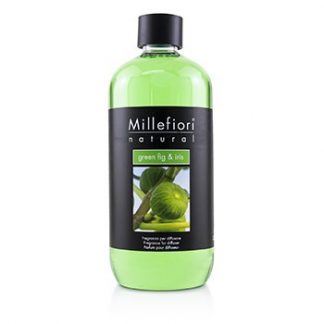 MILLEFIORI NATURAL FRAGRANCE DIFFUSER REFILL - GREEN FIG &AMP; IRIS  500ML/16.9OZ