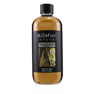 MILLEFIORI NATURAL FRAGRANCE DIFFUSER REFILL - INCENSE &AMP; BLOND WOODS  500ML/16.9OZ