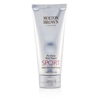 MOLTON BROWN RE-CHARGE BLACK PEPPER SPORT ENERGISING BODY SCRUB  200ML/6.6OZ