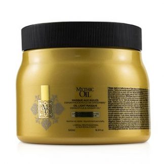 L'OREAL PROFESSIONNEL MYTHIC OIL OIL LIGHT MASQUE WITH OSMANTHUS &AMP; GINGER OIL (NORMAL TO FINE HAIR)  500ML/16.9OZ