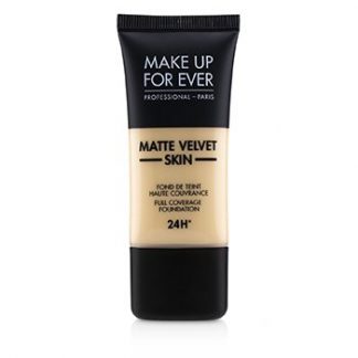 MAKE UP FOR EVER MATTE VELVET SKIN FULL COVERAGE FOUNDATION - # Y215 (YELLOW ALABASTER)  30ML/1OZ