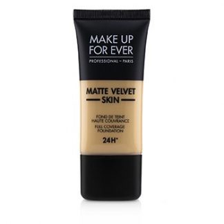 MAKE UP FOR EVER MATTE VELVET SKIN FULL COVERAGE FOUNDATION - # Y305 (SOFT BEIGE)  30ML/1OZ