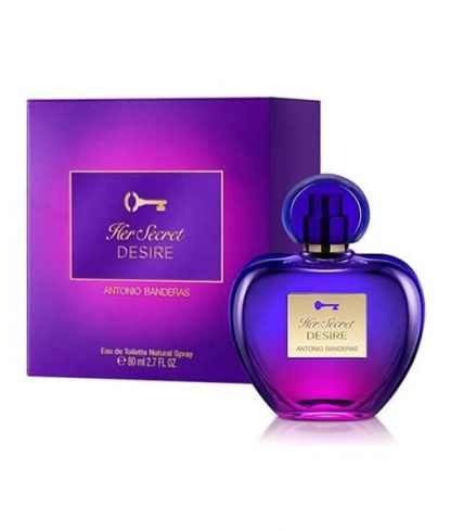 ANTONIO BANDERAS HER SECRET DESIRE EDT FOR WOMEN