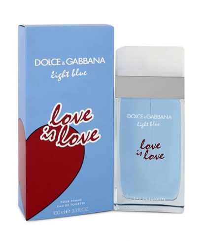 DOLCE AND GABBANA D&G LIGHT BLUE LOVE IS LOVE POUR FEMME EDT FOR WOMEN