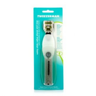 Tweezerman Safety Slide Callus Shaver/ Rasp - White  -