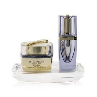 Estee Lauder Re-Nutriv Re-Creation Eye Balm: Eye Balm 15ml + Night Serum 4ml  2pcs