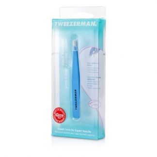 Tweezerman Slant Tweezer - Blue Jewel  -