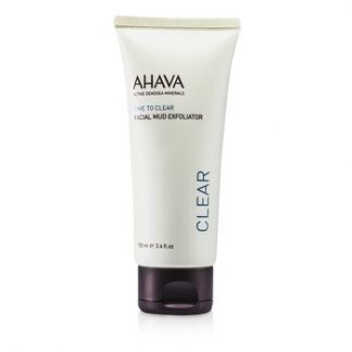 Ahava Time To Clear Facial Mud Exfoliator  100ml/3.4oz