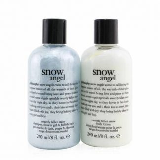 Philosophy Snow Angel Duo: Shower Gel 240ml + Body Lotion 240ml  2pcs