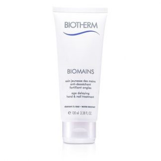 Biotherm Biomains Age Delaying Hand & Nail Treatment - Water Resistant  100ml/3.38oz