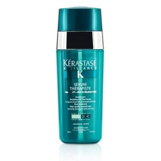 Kerastase Resistance Serum Therapiste Dual Treatment Fiber Quality Renewal Care (Extremely Damaged Lengths and Ends)  30ml/1.01oz