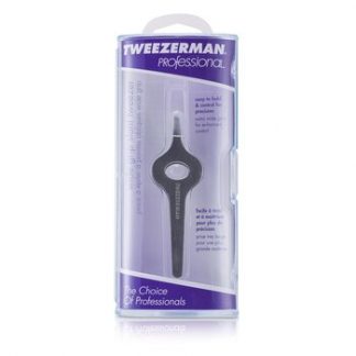 Tweezerman Professional Wide Grip Slant Tweezer  -