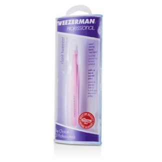 Tweezerman Professional Slant Tweezer - Neon Pink  -