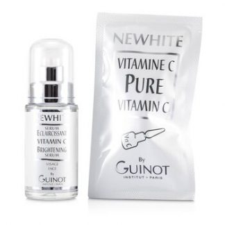 Guinot Newhite Vitamin C Brightening Serum (Brightening Serum 23.5ml/0.8oz + Pure Vitamin C 1.5g/0.05oz)  2pcs