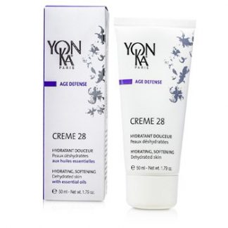 Yonka Age Defense Creme 28 With Essential Oils - Hydrating, Softening (Dehydrated Skin)  50ml/1.79oz