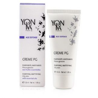 Yonka Age Defense Creme PG With Essential Oils - Purifying, Mattifying (Oily Skin)  50ml/1.68oz