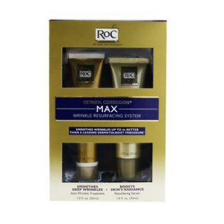 ROC Retinol Correxion Max Wrinkle Resurfacing System: Anti-Wrinkle Treatment 30ml + Resurfacing Serum 30ml  2pcs