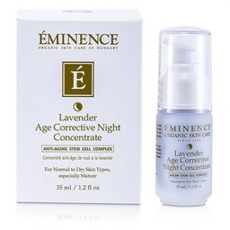 Eminence Lavender Age Corrective Night Concentrate - For Normal to Dry Skin, especially Mature  35ml/1.2oz