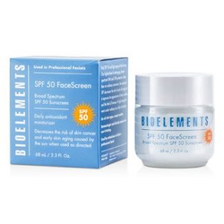 Bioelements Broad Spectrum SPF 50 FaceScreen - For All Skin Types, Except Sensitive  68ml/2.3oz