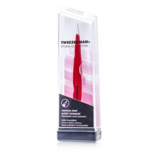 Tweezerman Point Tweezer - Red (Studio Collection)  -