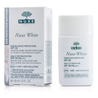 Nuxe Nuxe White Daily UV Protector SPF 30 (For All Skin Types & Sensitive Skin)  30ml/1oz