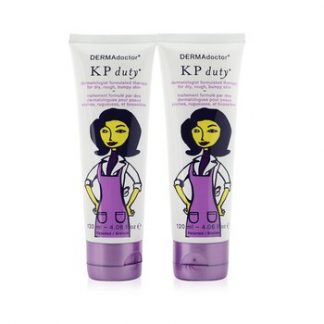 DERMAdoctor KP 'Double' Duty Duo Pack - Dermatologist Moisturizing Therapy (For Dry Skin)  2x120ml/4oz