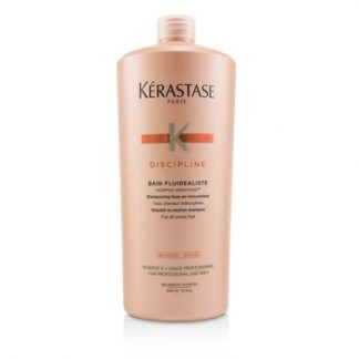 Kerastase Discipline Bain Fluidealiste Smooth-In-Motion Shampoo (For All Unruly Hair)  1000ml/34oz